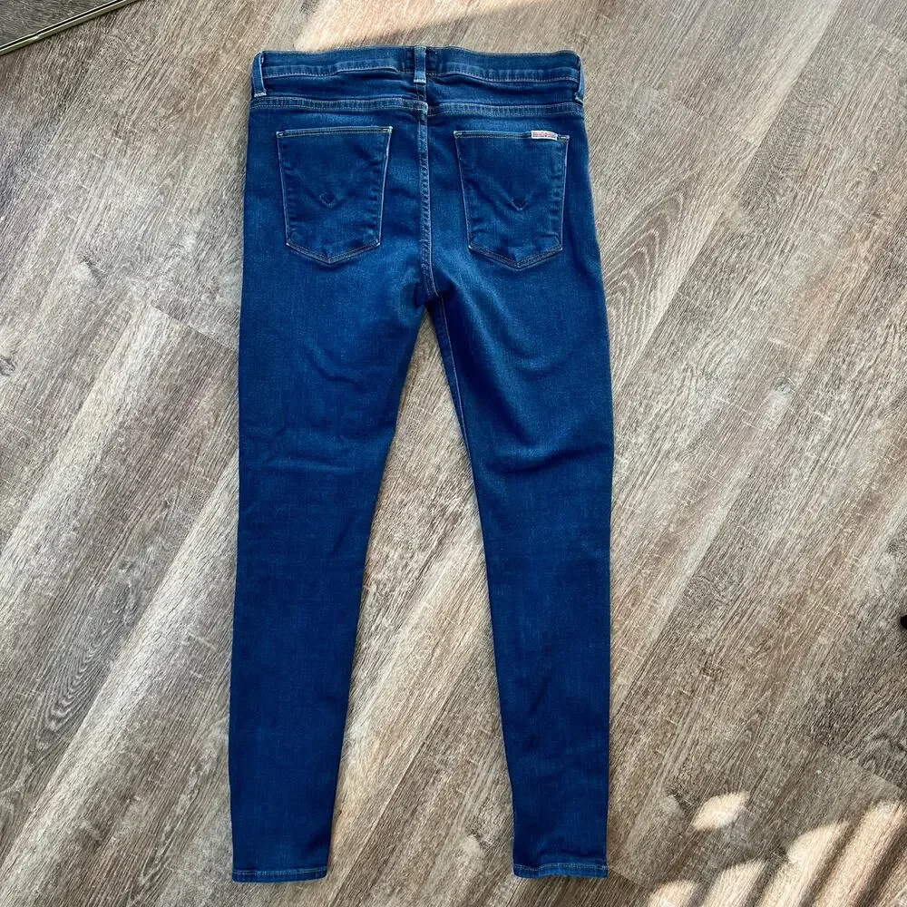 Hudson Nico Super Skinny Midrise Jeans Dark Wash